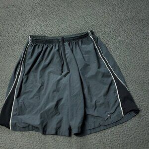 Nike Dri Fit Running Shorts Womens M Medium 26x7Gray Lined Activewear